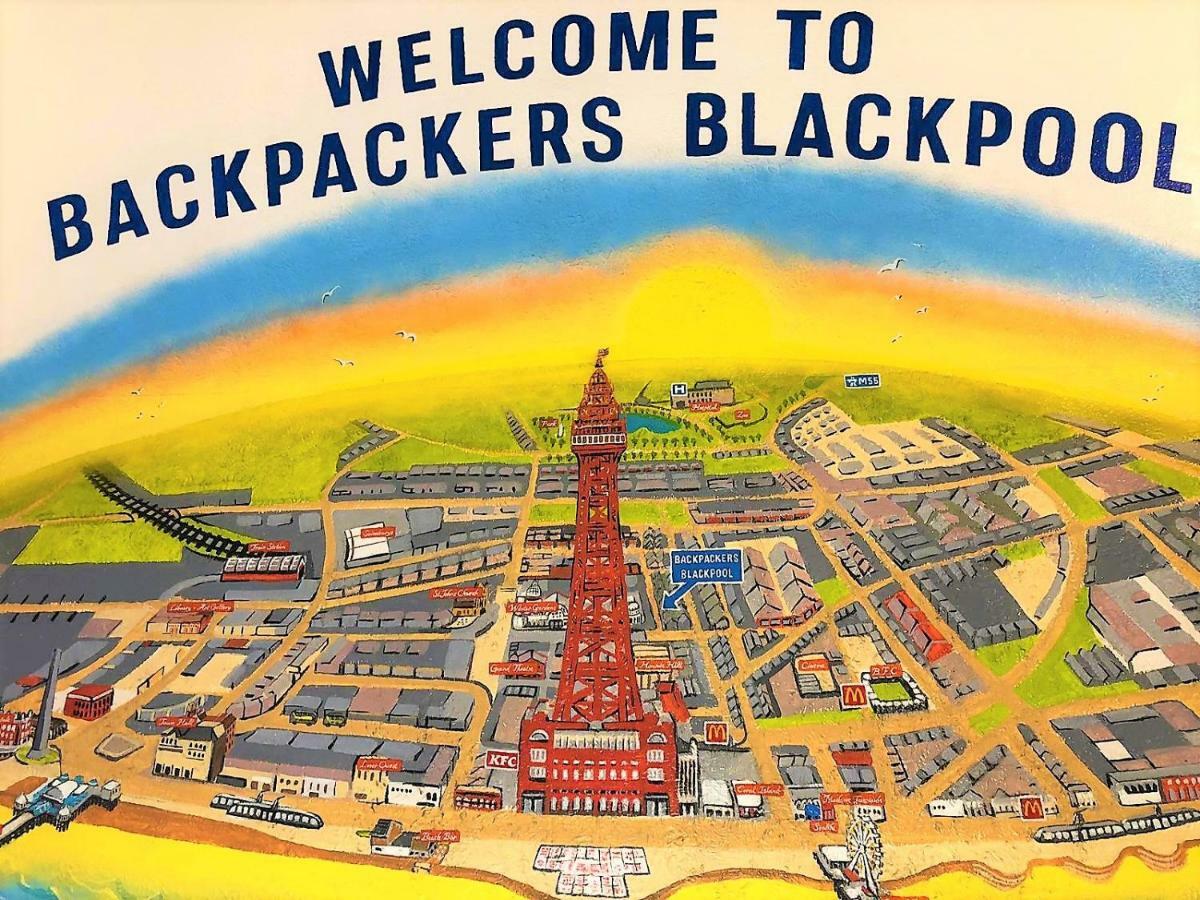 Backpackers Blackpool Hotel & Suites Buitenkant foto