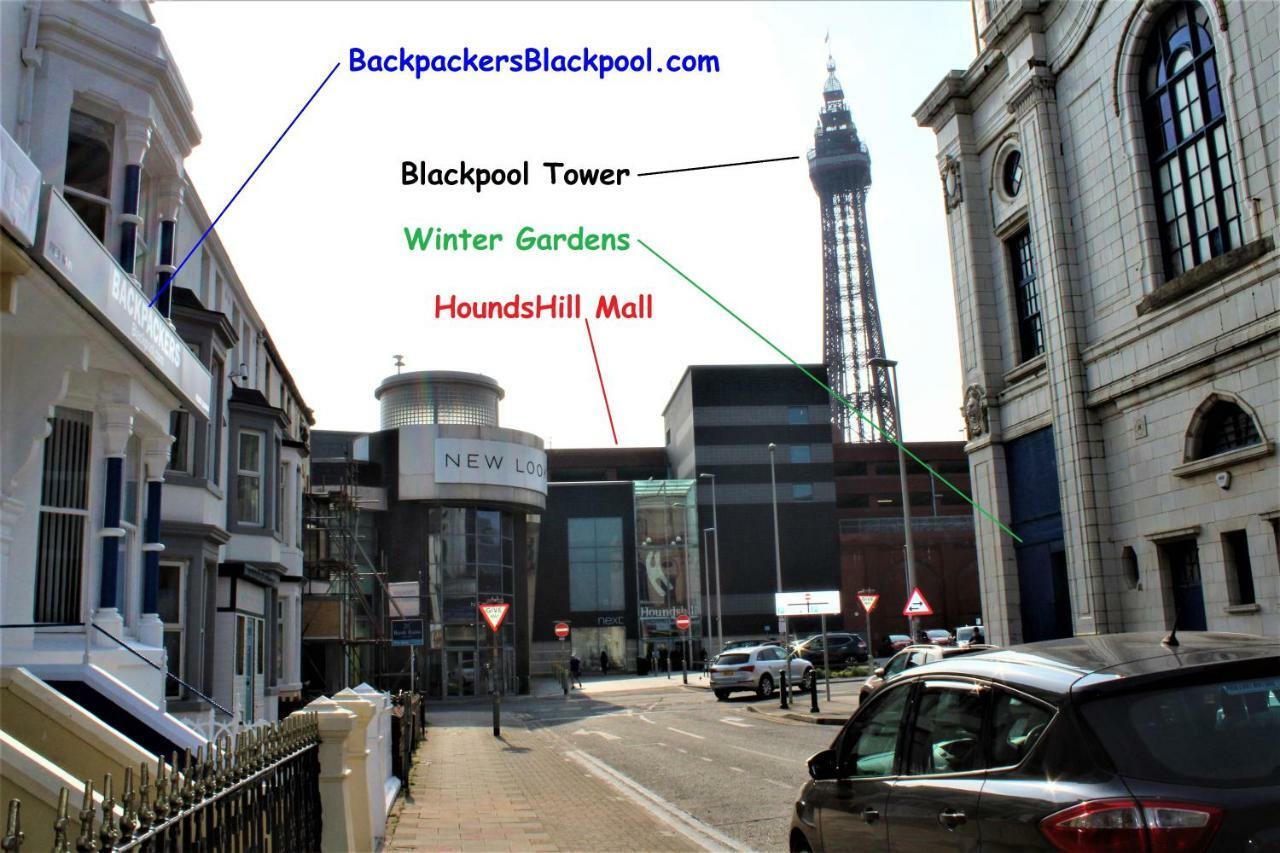 Backpackers Blackpool Hotel & Suites Buitenkant foto